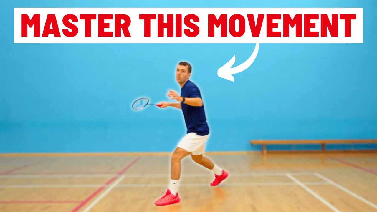 Learn The Scissor-Kick Footwork In Badminton (Round The Head Corner)
